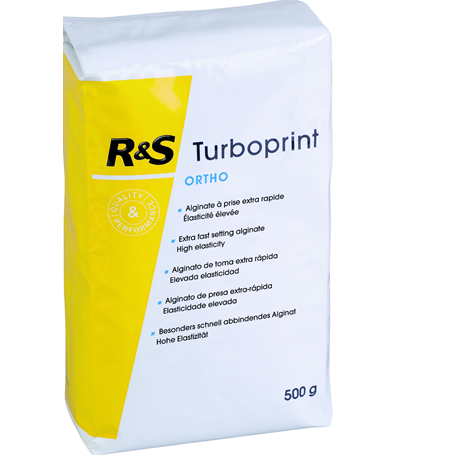 R&S Turboprint Orthospeed Alginate Class B (500g)